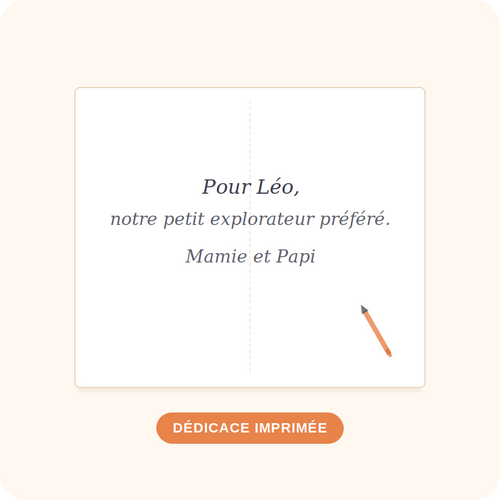 Dédicace personnalisée