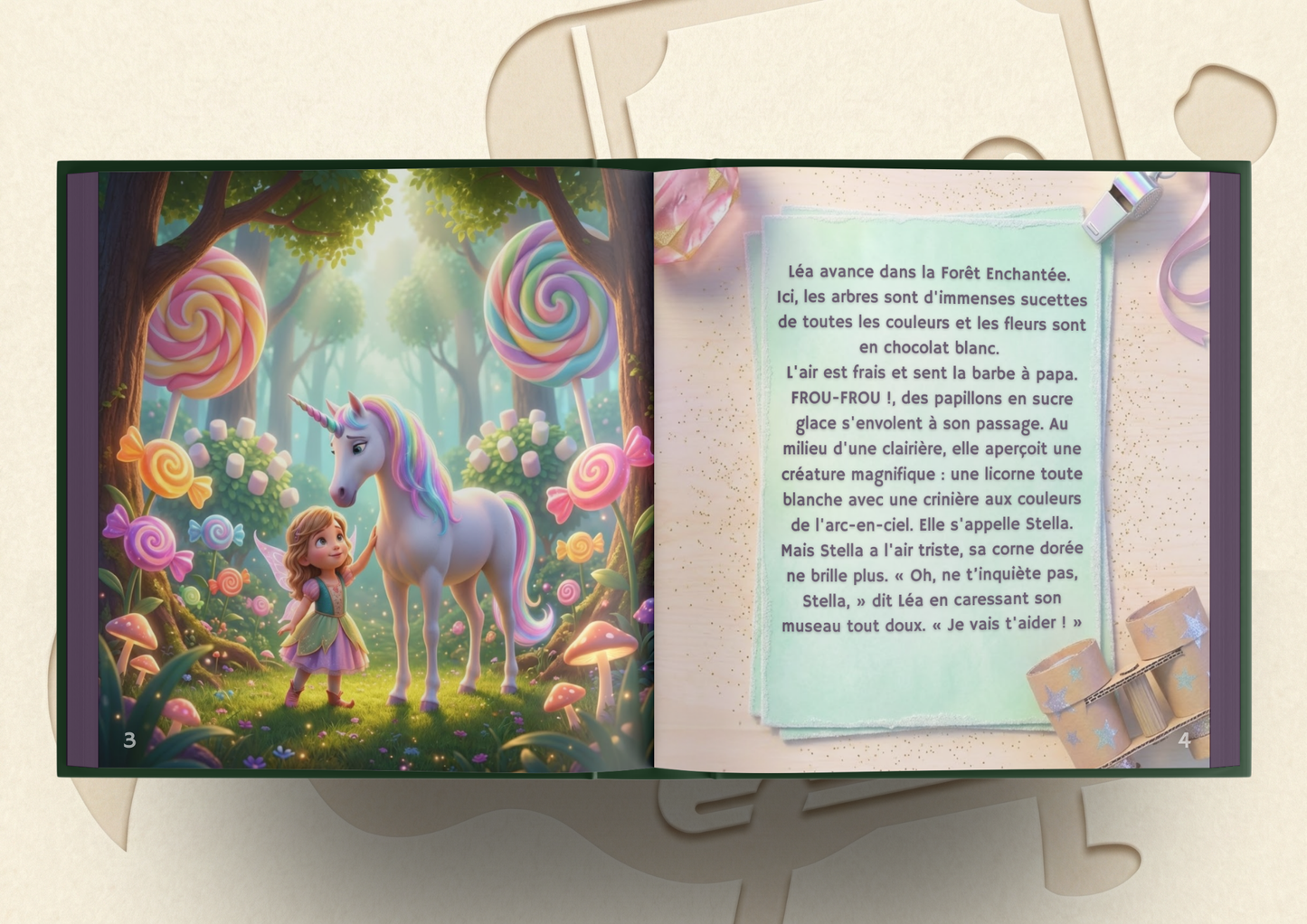 La Licorne de la Forêt Enchantée