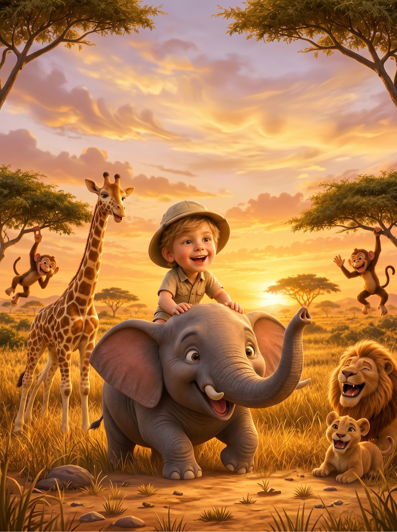 Le Safari des Animaux Rigolos